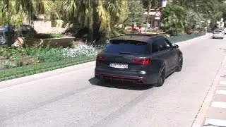 Audi RS6 with Akrapovic Exhaust by PP-Performance