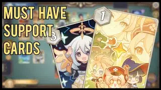 The MUST Have Support Cards in Genius Invokation | Genshin Impact