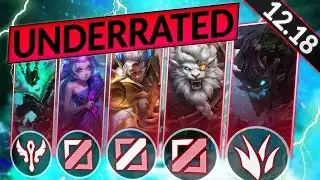 10 UNDERRATED Champions of ALL ROLES for PATCH 12.18 - LoL Tier List Guide