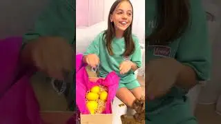 ПОДАРУНКИ для Насті на 5 000 000 підписників My little Nastya #shorts