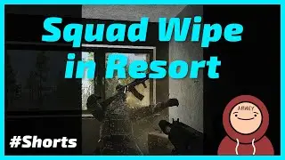 Squad wipe in Resort | Escape From Tarkov | #Shorts