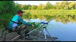 🐟А НА СВІТАНКУ ПІШЛИ ЛЯЩІ, 🐠 ОДИН ЗА ОДНИМ. Рибалка на фідер на річці Псел.