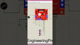 L298 Motor Driver Library for Proteus