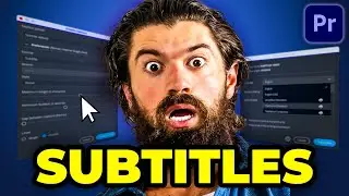 How To CREATE & ANIMATE SUBTITLES in Premiere Pro