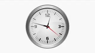 Clock - Speed Art (Inkscape)