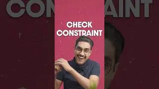 SQL check constraint : email validation in 50 seconds 