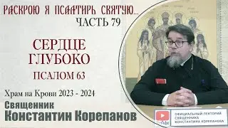 Часть 79 цикла бесед иерея Константина Корепанова "Раскрою я Псалтырь святую..."   (08.04.2024)