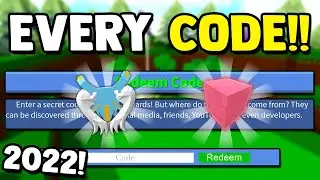 EVERY 2022 CODE!! (FREE ITEMS) | Build a Boat for Treasure ROBLOX