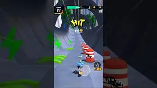 Downhill Racer Level 3 #downhillracing #downhillrace #skateboarding #shorts