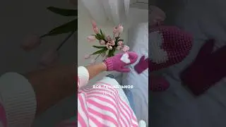 ОПИСАНИЕ ВАРЕЖЕК-400р #вязание #вязаныеварежки #вязаниекрючком