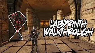 Labyrinth Walkthrough for OP Blueprints | Lost Island loot crates | ARK Survival Evolved