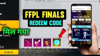 FFPL Grand Finals Redeem Code | 500k Live Watching Redeem Code | Sky Crystal Token Free Fire