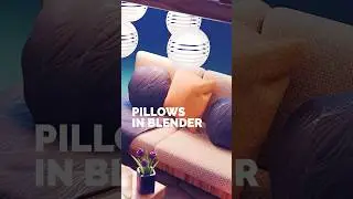 Easily create pillows in Blender