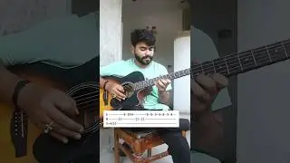 Asjal ruwahi - easy guitar tabs #shorts #guitar #youtubeshorts