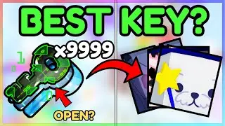 W or L?! OPENING 10,000 TECH, CRYSTAL, HACKER KEYS With MAX MASTERY in Pet Simulator 99 Color battle