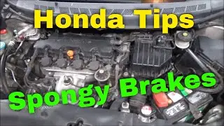 Honda Tips: Spongy Brake Pedal