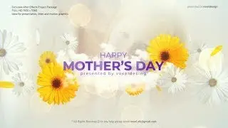 After Effects Template: Happy Mothers Day Opener