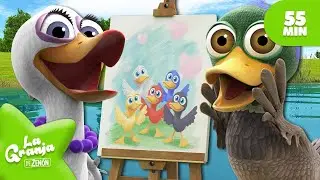 Cinco Patitos | Aprendiendo Números con LA GRANJA DE ZENÓN 👨🏻‍🌾🌈 MIX | El Reino Infantil