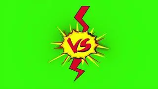 Versus Animation Green Screen | Vs Animation Green Screen #6 | Green Screen Animation