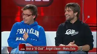 TV3 - El club - Àngel Llàcer, Manu Guix i Què