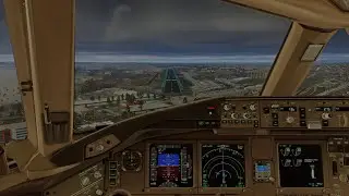 San Diego KSAN Landing | FlightFactor 777 V2 Beta