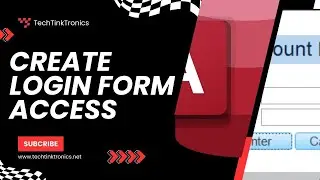Create Login Form Access