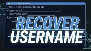 Forgot Your Kali Linux Credentials Retrieve Username & Reset Password Easily!