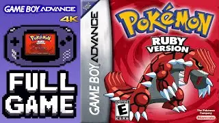 Pokémon Ruby Version (GBA) - Full Game Walkthrough / Longplay (4K60ᶠᵖˢ UHD)