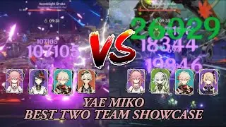 Yae Miko Two Best Team Showcase - Genshin Impact Abyss 3.2