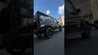 Как звучит Mercedes-Benz G63 без выхлопа? #mercedes #гелендваген #гелик #детейлинг #shorts