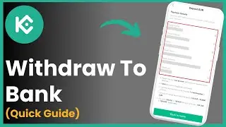 How To Withdraw Your Money From KUCOIN To Your Bank Account - Full Tutorial !
