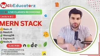 🔴 Live Class Mern Stack Development | Urdu | Hindi | Lecture 02 | Asad mukhtar 
