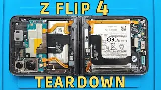Samsung Galaxy Z Flip 4 LCD Replacement (Teardown)
