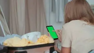 Green Screen girl video free download