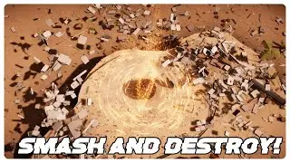 Crushing Buildings With Heavy Metallic Ball in Instruments of Destruction