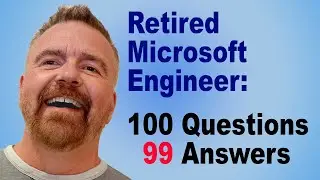 We asked a Retired Microsoft Windows Engineer 100 Questions!  Why oh Why?  Find out!