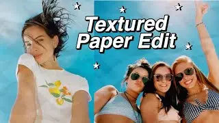 Paper Texture Picsart Edit | How to get the paper texture on your photos