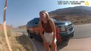 Body camera of interaction with Gabby Petito and her boyfriend before she went missing (FULL VIDEO)