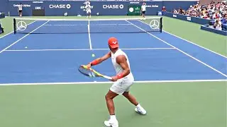 Best of Rafael Nadal Practice in New York - ATP Tennis Training Compilation #nadal