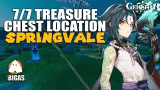 ALL Springvale Chest Location Guide (7/7 Treasure Chest) | Genshin Impact