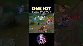 😱 WATCH THIS - BEST BUILD MOSKOV 2024❓(ONE HIT) ~ MLBB 🔥 