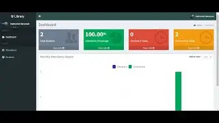 Attendance System | Library Attendance System Project in PHP with Free Source Code by  CodeLytical