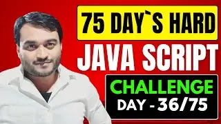 Day-36/75 - Store Objects in localStorage crud App  | JavaScript ES6 tutorial for beginners in hindi