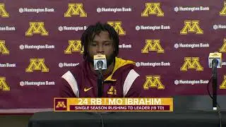 Press Conference:  PJ Fleck & Student Athletes Postgame vs. Iowa