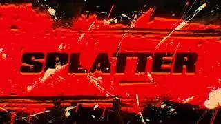 Grunge Splatter Brush Title Opener | After Effects Template