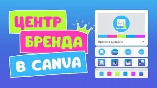 Центр бренда в Canva | Настройка  и редактирование фирменного стиля | Обновления 2024