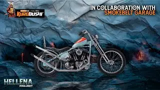 SAMURAI KUROBUSHI in collaboration with SMOKEBELT GARAGE