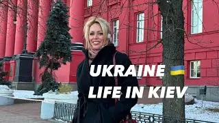 UKRAINE 🇺🇦 LIFE IN KIEV! December 22, 2024. The Streets of Kiev, Ukraine. Street Scenes.