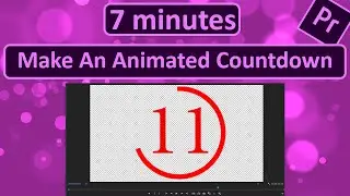 How To Make An Animated Countdown in Premiere Pro