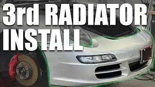 Porsche 997 Third Radiator Installation